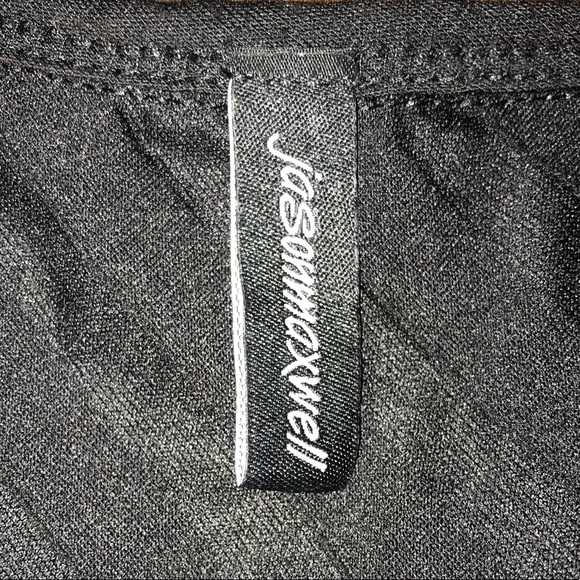 Ruffle Black Top - Picture 3 of 6